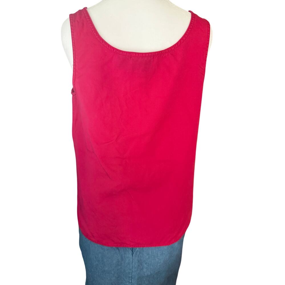 Vintage LizSport  Rayon Tank Top Size Small - Picture 2 of 6